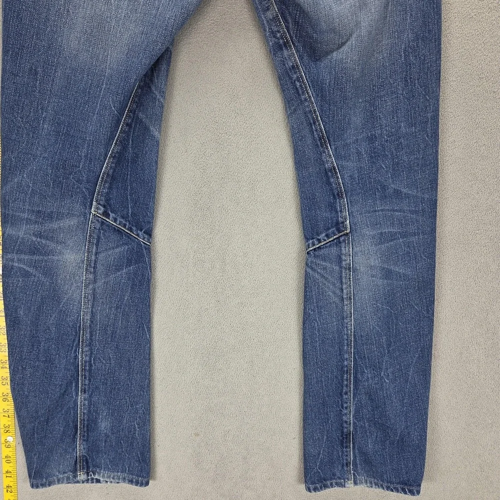 Vintage Levis Engineered Jeans Mens Blue Twisted Zip Fly Thrashed Fits 29x30